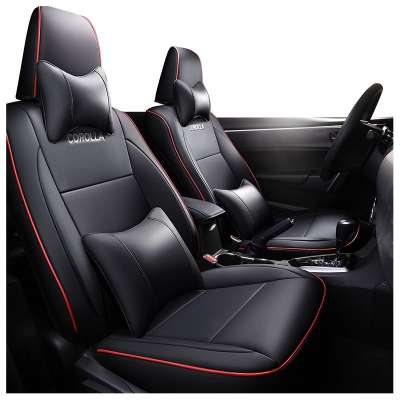 ZT-P-223 Pu leather All surrounded full set custom fit Special car chair seat cover protector for Toyota Corolla